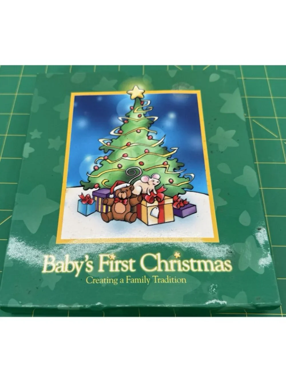 Baby's First Christmas: Creating A Family Tradition Hardcover Book W/Photo Frame